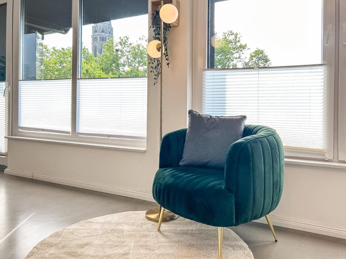 Design-Apartment - Bochum Zentrum - 2 Balkons - 118M2 - Netflix المظهر الخارجي الصورة