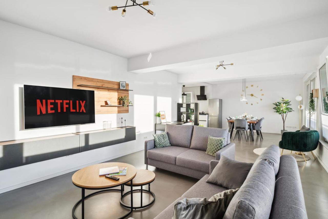 Design-Apartment - Bochum Zentrum - 2 Balkons - 118M2 - Netflix المظهر الخارجي الصورة